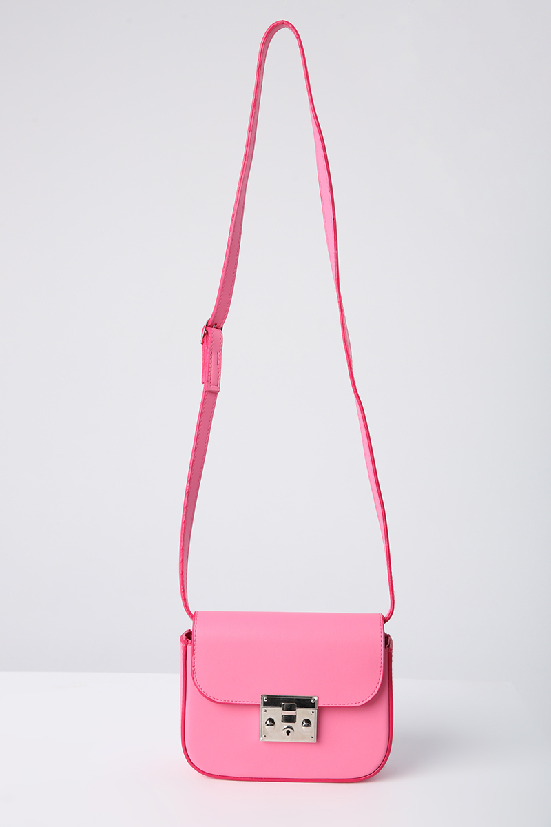 Dark pink crossbody bag sale